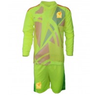 Camiseta México Portero Segunda Equipación Replica Copa America 2024 para niños mangas largas (+ Pantalones cortos)